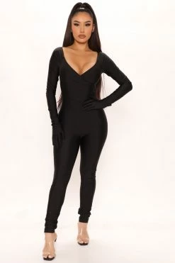 Fashion Nova Jumpsuits Noel Jumpsuit - Black