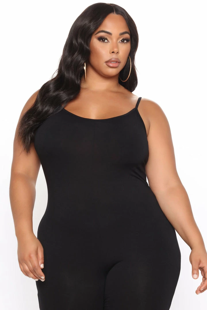 Fashion Nova Jumpsuits Nova Season Flare Leg Jumpsuit - Black