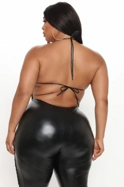 Fashion Nova Keep It Naughty Jumpsuit - Black