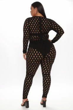 Fashion Nova Enough Play Jumpsuit - Black
