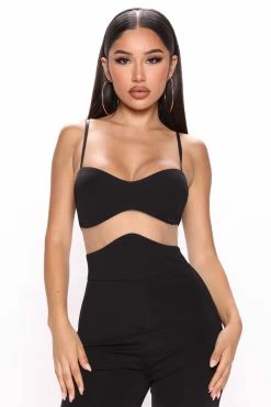Fashion Nova Gigi Jumpsuit - Black