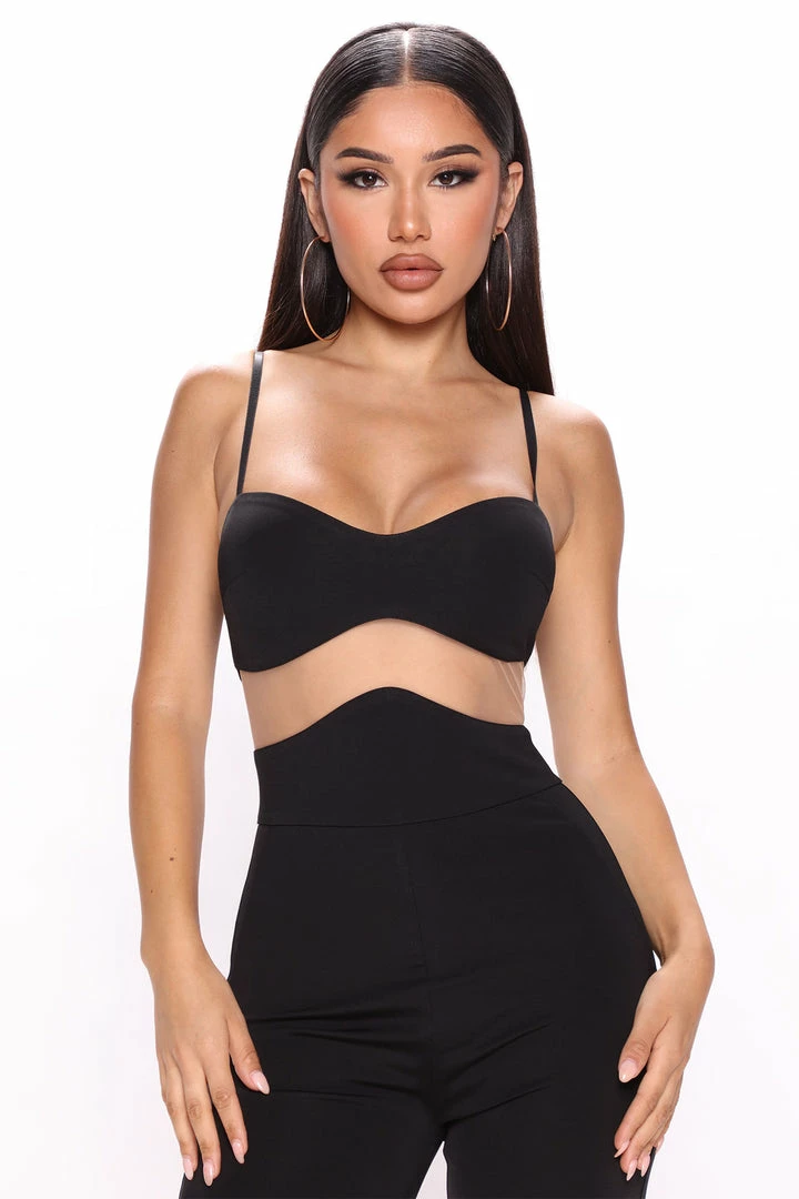 Fashion Nova Gigi Jumpsuit - Black