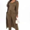 Fashion Nova Journey Together 2 Pc Jumpsuit - Olive Jumpsuits