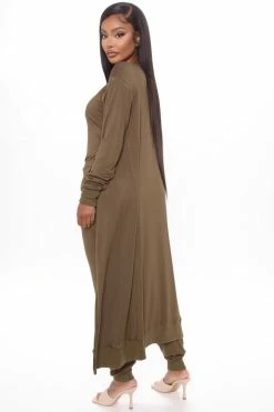 Fashion Nova Journey Together 2 Pc Jumpsuit - Olive Jumpsuits