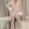 Fashion Nova A Special Day Jumpsuit - White Jumpsuits