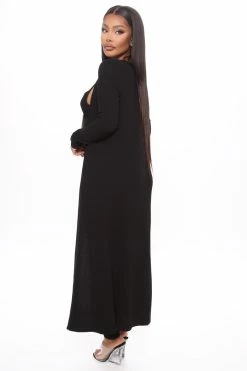 Fashion Nova All Inclusive Jumpsuit Set - Black