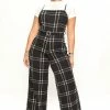 Fashion Nova Best In Class Jumpsuit Set - Black Wide Leg Jumpsuits
