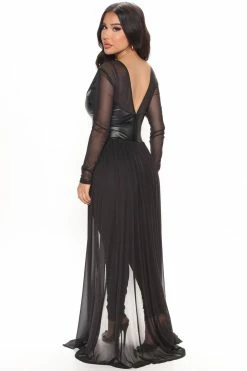 Fashion Nova Jumpsuits She's Just Lovely Jumpsuit - Black