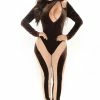 Fashion Nova Jumpsuits Velvet Kiss Jumpsuit - Chocolate