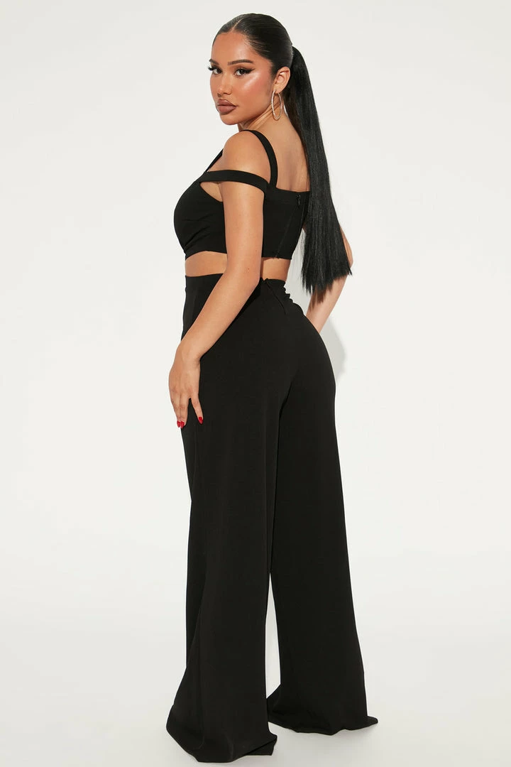 Fashion Nova Not Another Ex Jumpsuit - Black