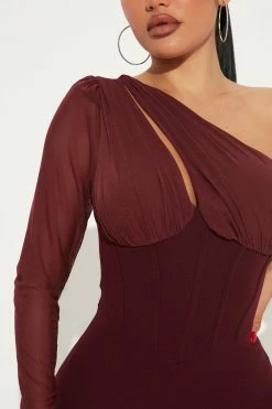 Fashion Nova Jumpsuits One Love Jumpsuit - Plum