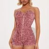 Fashion Nova Rompers Came To Party Sequin Romper - Pink