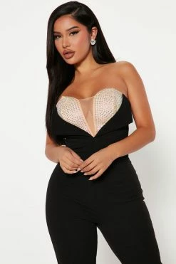 Fashion Nova Pamela Jumpsuit - Black