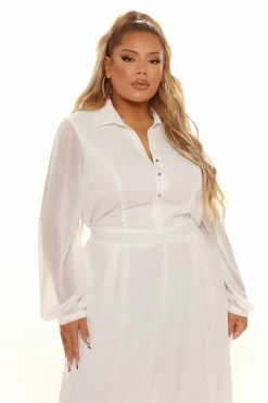 Fashion Nova Jumpsuits Like Me Better Jumpsuit - Ivory