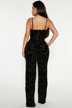 Fashion Nova Jaslene Jumpsuit - Black Jumpsuits