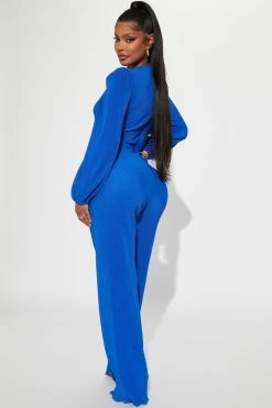 Fashion Nova Jumpsuits Always On My Mind Jumpsuit - Royal