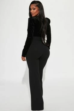 Fashion Nova She's Classy Jumpsuit - Black