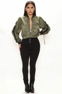 Fashion Nova Such A Player Jumpsuit - Olive/combo Jumpsuits