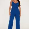 Fashion Nova Jumpsuits Classiest Night Jumpsuit - Royal