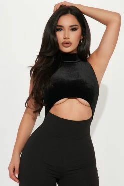 Fashion Nova Perfect Night Jumpsuit - Black
