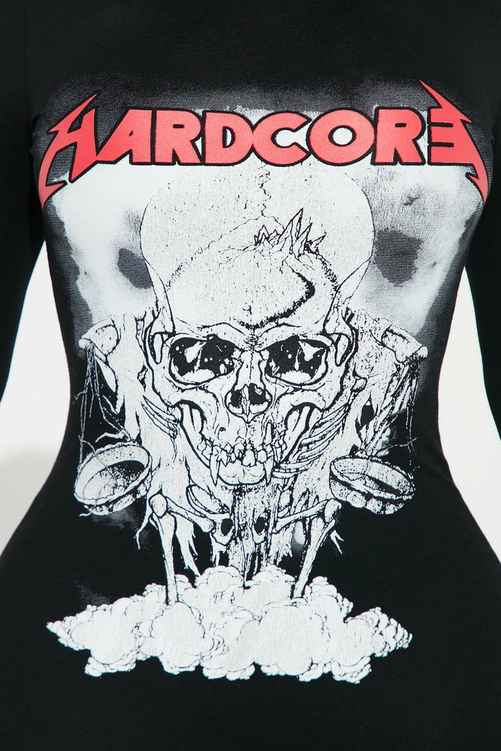 Fashion Nova Pretty Hardcore Jumpsuit - Black