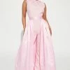 Fashion Nova Carissa Cape Jumpsuit - Pink