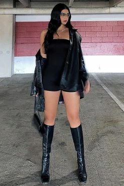 Fashion Nova Rompers Buenos Aires Romper - Black