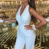 Fashion Nova Classic Ending Jumpsuit - White
