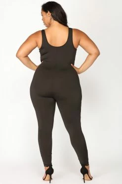 Fashion Nova Jumpsuits Nova Boost Jumpsuit - Black