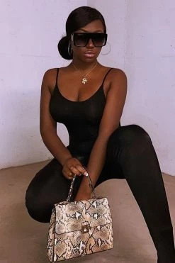 Fashion Nova Nova Season Jumpsuit - Black