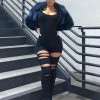 Fashion Nova Take Me To Miami Nova Season Jumpsuit - Black Jumpsuits